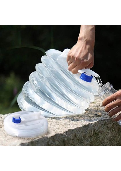 15L Tarzı L Beyaz Gıda Sınıfı Plastik Katlanabilir Su Kovası Çanta Şişe Konteyner Kamp Yürüyüşü Için Açık Taşınabilir Su Deposu (Yurt Dışından) fiyatları