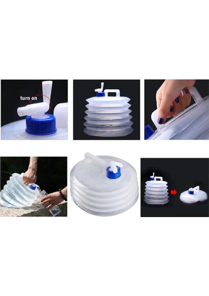 15L Tarzı L Beyaz Gıda Sınıfı Plastik Katlanabilir Su Kovası Çanta Şişe Konteyner Kamp Yürüyüşü Için Açık Taşınabilir Su Deposu (Yurt Dışından) indirimleri