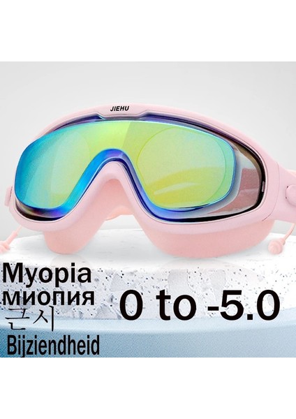 Siyah Miyopi -4.0 Tarzı Yüzme Miyopi Reçeteli Gözlükler Yüzme Maskesi Buğu Önleyici Optik Saydam Yüzme Google (Yurt Dışından) fırsatları