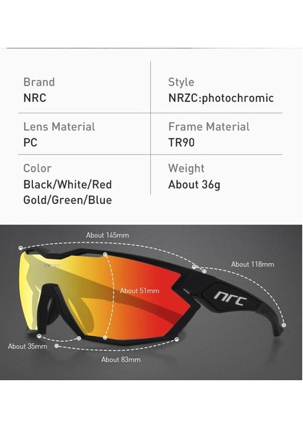 Bordo Tarzı No.3 Boyutu Fotokromik Bisiklet Gözlükleri Yol Bisikleti Gözlükleri Dağ Bisikleti Bisiklet Güneş Gözlüğü Erkek Kadın Açık Bisiklet Gözlük (Yurt Dışından) indirimleri