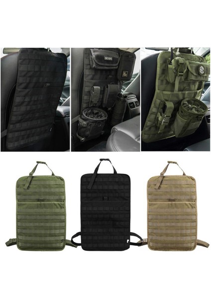 Temel 01-K Stili Evrensel Taktik Molle Araba Koltuğu Arka Organizatör Askeri Molle Koltuk Örtüsü Koruyucu Açık Araçları Oto Aksesuarları Depolama Paketi (Yurt Dışından) modelleri