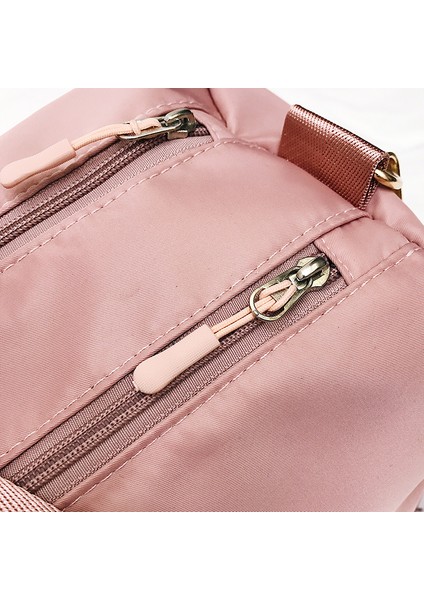 A-Pembe Tarzı Açık Su Geçirmez Naylon Spor Spor Çantaları Erkek Kadın Eğitim Spor Seyahat Çanta Ayakkabı Bölmesi ile Yoga Mat Spor Çanta (Yurt Dışından) modelleri