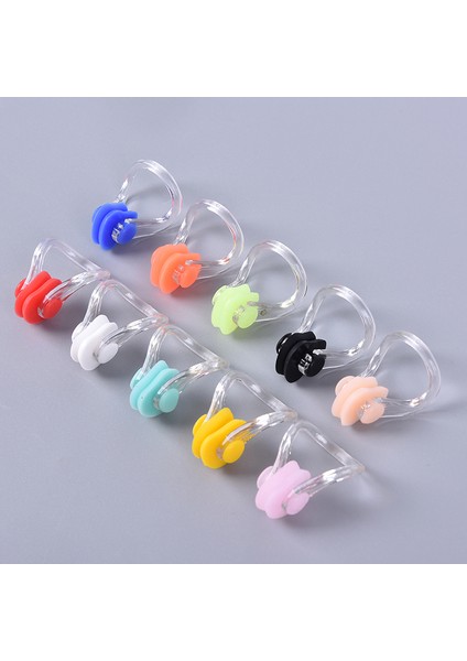 Rastgele Çok Renkli Stil Lot Yüksek Li Yeniden Kullanılabilir Yumuşak Silikon Yüzme Burun Klipsi Rahat Dalış Sörf Yüzmek Yetişkinler Çocuklar Için Burun Klipsleri (Yurt Dışından)