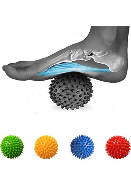 Yeşil 9cm Tarzı Dikenli Masaj Topları Pvc Fitness Eğitimi Taşınabilir Fizyoterapi Topu Tetik Noktası Kirpi Topu Masaj Topu Eller Ayaklar Için (Yurt Dışından) fiyatları
