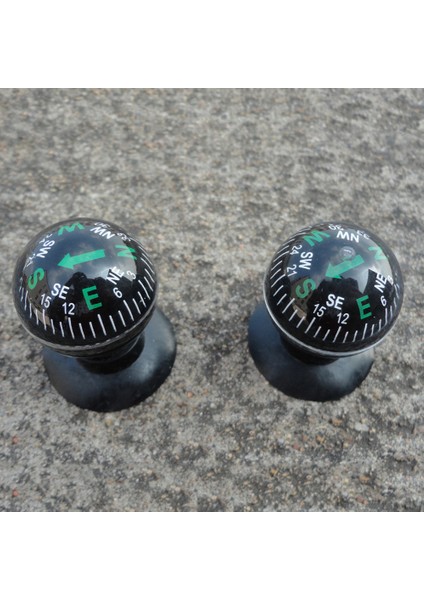 1 Adet Mini Siyah Esnek Navigasyon Plastik Kabuk Top Pusula Panosu Tekne Kamyonu Emme Cebi Compam X3 cm (Yurt Dışından)