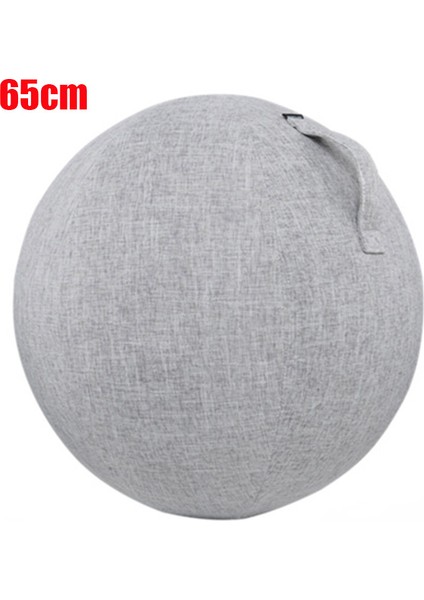 Gri 65CM Tarzı Premium Yoga Topu Koruyucu Kapak Gym Egzersiz Denge Topu Kapak Yoga Egzersiz Fitness Aksesuarları Için cm (Yurt Dışından)