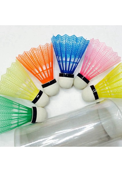 Olorful Badminton Topları Taşınabilir Raketle Ürünler Spor Eğitimi Tren Dış Mekan Malzemeleri (Yurt Dışından) fırsatları