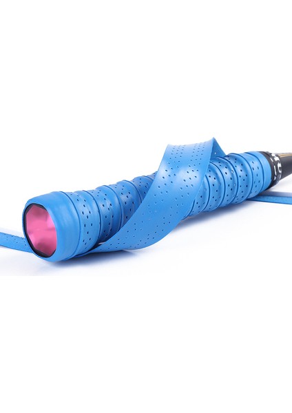 Pembe Tarzı Badminton Tutuş Kaymaz Nefes Alabilir Spor Aşırı Kavrama Ter Bandı Tenis Overgrips Bant Badminton Raket Kavrama Ter Bandı Tenis Tutuşu (Yurt Dışından)