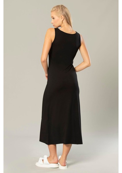 Erdem Weweus Siyah Kadın Viskon Geniş Askılı Uzun Elbise 232 fiyatları