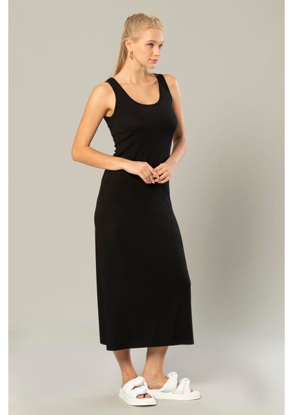 Erdem Weweus Siyah Kadın Viskon Geniş Askılı Uzun Elbise 232 indirimleri