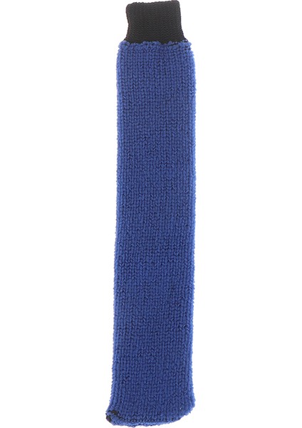 Mavi Stil 1 Adet Süper Satmak Pamuklu ve Elastik Kaymaz Havlu Badminton Raketi Üzeri Grip Cover Siyah (Yurt Dışından)