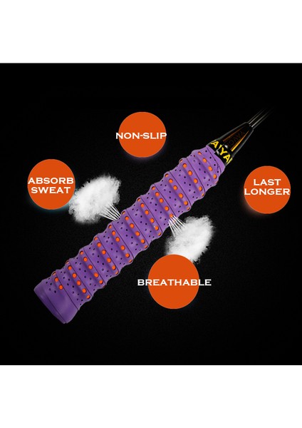 C Stili Ack Çift Renkli Badminton Kaymaz Üst Kavrama Tenis Overgrips Bant Badminton Raket Sapları Ter Bandı (Yurt Dışından) indirimleri