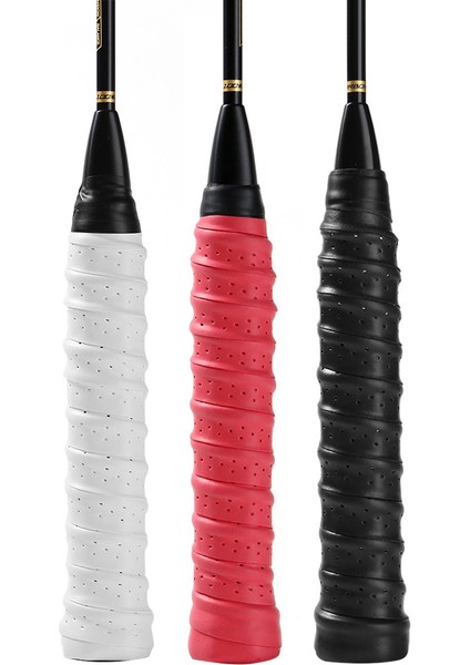 Kırmızı Stil Badminton Raket Sapları Sapanlar Değiştirme Kaymaz Şok Emme Tenis Raketleri Wrap Bant Kapak Badminton Aksesuarları (Yurt Dışından) fiyatları