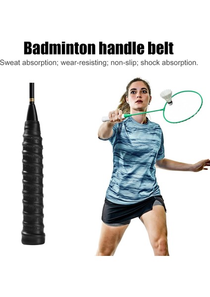 Kırmızı Stil Badminton Raket Sapları Sapanlar Değiştirme Kaymaz Şok Emme Tenis Raketleri Wrap Bant Kapak Badminton Aksesuarları (Yurt Dışından) modelleri