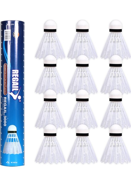 Beyaz 6 Adet Tarzı Uttlecocks Dayanıklı Plastik Badminton Raketle Doğa Sporları Badminton Topları Rüzgar Geçirmez Raketle (Yurt Dışından) fiyatları
