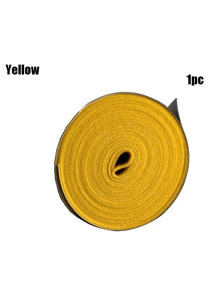 Sarı Stil 1 Adet Kaymaz Ter Emilen Sarar Kuru Tenis Raketi Kavrama Bandı Badminton Sapları Olta Ter Bandı Açık Spor Wrap (Yurt Dışından)