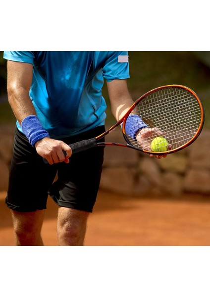 Sarı Stil Elastik Tenis Raketi Pu Overgrip Kaymaz Teri Emilen Yumuşak Sargı Muslukları Tenis Raketi Amortisörü Kuru Titreşim Yapışkan Ince Tip (Yurt Dışından)
