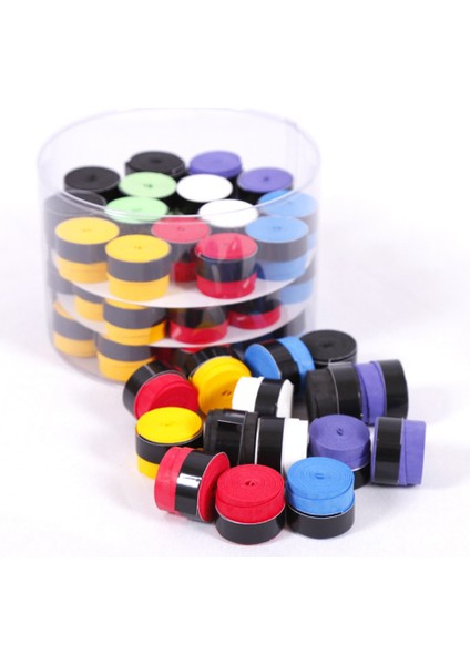 Kırmızı Stil 1 Adet Kaymaz Ter Emilen Sarar Musluklar Kuru Tenis Raketi Kavrama Badminton Sapları Raket Titreşim Overgrip Ter Bandı Spor (Yurt Dışından) modelleri