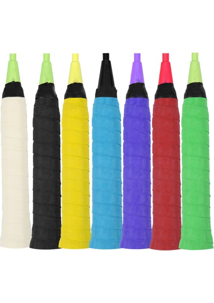 Kırmızı Stil 1 Adet Kaymaz Ter Emilen Sarar Musluklar Kuru Tenis Raketi Kavrama Badminton Sapları Raket Titreşim Overgrip Ter Bandı Spor (Yurt Dışından) fırsatları