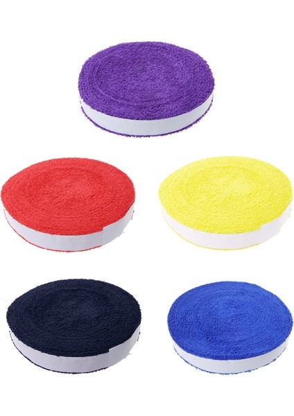 Siyah Stil 2022 Top 1 Makara 10M Havlu Tutkal Kavrama Badminton Tenis Raketi Overgrips Kaymaz Ter Bandı Kavrama Bandı (Yurt Dışından) modelleri