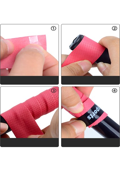 C Stili 1 Adet Kuru Tenis Raketi Kavrama Kaymaz Ter Emilen Sarar Musluklar Badminton Sapları Raket Titreşim Overgrip Ter Bandı Sıcak Spor (Yurt Dışından) indirimleri