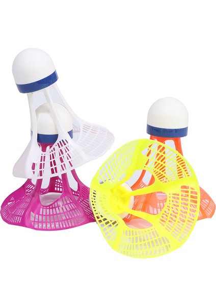 Mor Tarzı 2021 Yeni Orijinal Airshuttle Outdoor Badminton Airshuttle Plastik Top Naylon Raketle Topu Kararlı Direnç Ack (Yurt Dışından)