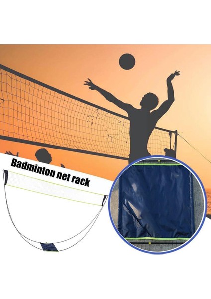 Portatif Badminton Filesi Çerçeve Desteği Tenis Voleybol Kare Ağı Kare File Eğitimi Tenis Badminton Raketle M Z0D4 (Yurt Dışından) modelleri