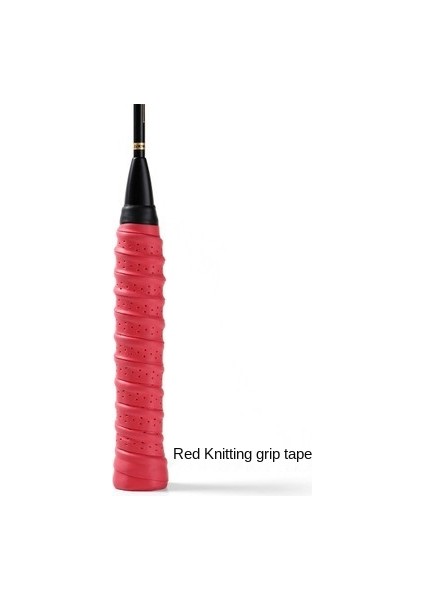 Kırmızı Stil 6 Renk Kaymaz Raket Kavrama Badminton Overgrips Ter Bandı Açık Spor Aksesuarları Tenis Bandı El Sapları (Yurt Dışından)