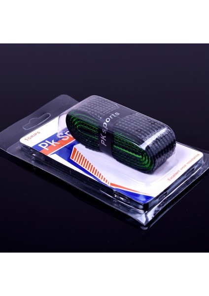 Siyah Stil Yeni Iki Renkli Salma El Kauçuk Kalınlaşma Nefes Alabilir Yumruk Kaymaz Raketler Çubuk Ter Bandı Bireysel Paket Q1317CMB (Yurt Dışından)