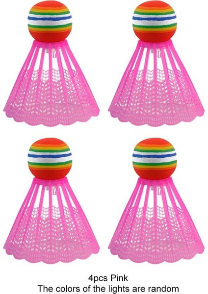 Mavi Stil N58B LED Aydınlatma Badminton Kuşları Karanlık Gecede Parlıyor Naylon Raketle (Yurt Dışından) fiyatları