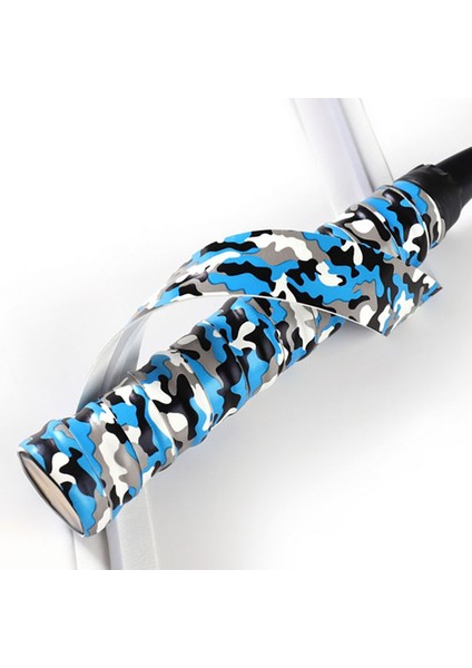 Kamuflaj Yeşil Tarzı Kamuflaj Kaymaz Tenis Badminton Squash Topu Raket Kolu Kapak Şerit Badminton Overgrips Ter Bandı Tenis Bandı El Kavrama (Yurt Dışından) fırsatları