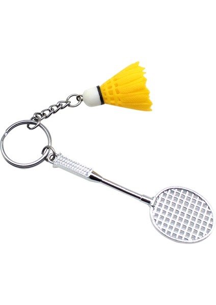 Yeşil Stil 2022 Yeni Mini 3D Badminton Raketi Topları Spor Anahtarlık Kolye Anahtarlık Dıy Anahtarlık Tutucu Yüzük Araba Çanta Kolye Charm Anahtarlık (Yurt Dışından)