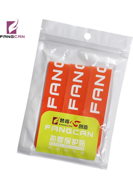 FCA20 Turuncu 4'lü Paket Tarzı 4'lü Fangcan Fca-20 Badminton Raketi Için Koruma Bandı (Yurt Dışından)