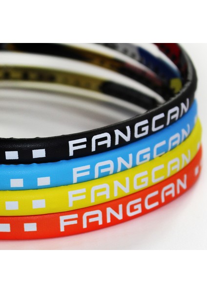 FCA20 Turuncu 4'lü Paket Tarzı 4'lü Fangcan Fca-20 Badminton Raketi Için Koruma Bandı (Yurt Dışından) modelleri