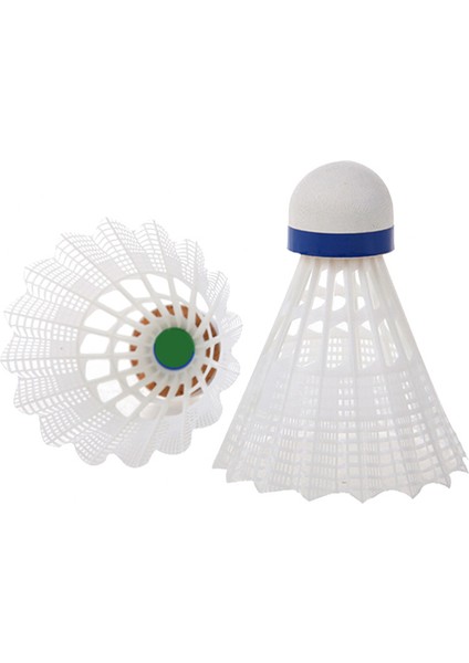 3 Adet Beyaz Stil Adet Kapalı Açık Spor Salonu Fitness Raketle Badminton Topu Dayanıklı Naylon Badminton Eğitim Spor Eğitim Topları (Yurt Dışından) indirimleri