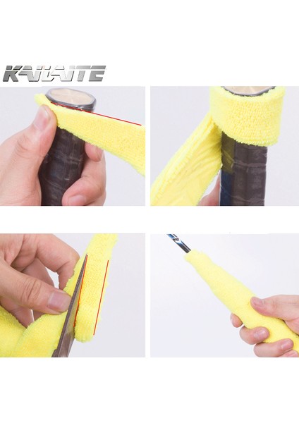 Siyah Stil Kaılıte Kaymaz Badminton Teotton 1 Makaralı 10M Havlu Tutkal Tutacağı Overgrips Badminton Raketi Overgrolors (Yurt Dışından) fırsatları