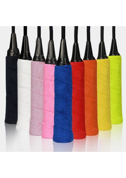 Beyaz Stil 2 Adet Mikrofiber Raket Kaymaz Kaymaz Ter Bandını Absorbe Etme Kayışı Squash Tenis Badminton Raketi Kolu Bant Rulo (Yurt Dışından) fiyatları