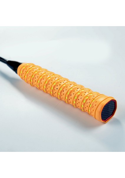 Turuncu Tarzı Tenis Overgrips Tenis Raketi Kavrama Bandı 110CM Esnek Pu Ter Bantları Kaymaz Sap Koruyucu Tenis Raketi Kaynağı MC889 (Yurt Dışından)