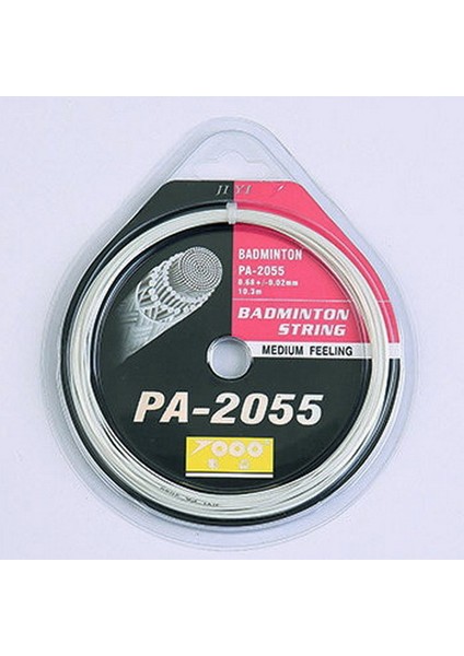 Beyaz Stil Topo Dayanıklı Badminton Ipi 24 Pound Elastik Raket Net Hat Çapı Pa Badminton Aksesuarları Ekipmanı (Yurt Dışından)