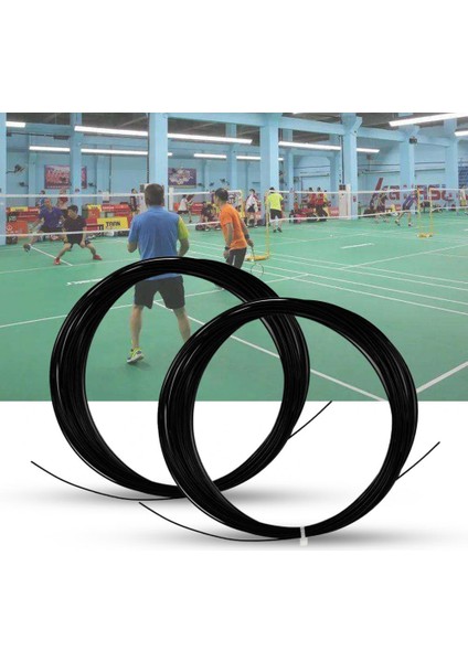 Pembe Tarzı Badminton Ipi Yüksek Esneklik Badminton Serisi Şok Emici Raket Ipi Naylon Eğitim Için Dayanıklı Badminton Raketi Serisi (Yurt Dışından)