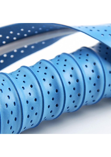 Kırmızı Stil 1 Çift Kaymaz Nefes Alabilir Delikler Tenis Badminton Raket Kolu Overgrips Bant Badminton Aksesuarları (Yurt Dışından) fiyatları