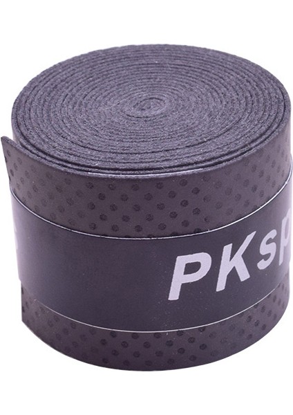 Siyah Stil Elastik Tenis Raketi Pu Overgrip Kaymaz Teri Emilen Yumuşak Sargı Muslukları Tenis Raketi Amortisörü Kuru Titreşim Yapışkan Ince Tip (Yurt Dışından)