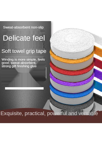Lacivert Tarzı Badminton Tutma Yeri Bandı Aşınmaya Dayanıklı Tenis Raketleri Kaymaz Ter Emici Bant Büyük Plaka Havlu Tutma Bandı (Yurt Dışından) fiyatları