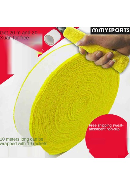 Lacivert Tarzı Badminton Tutma Yeri Bandı Aşınmaya Dayanıklı Tenis Raketleri Kaymaz Ter Emici Bant Büyük Plaka Havlu Tutma Bandı (Yurt Dışından) fırsatları