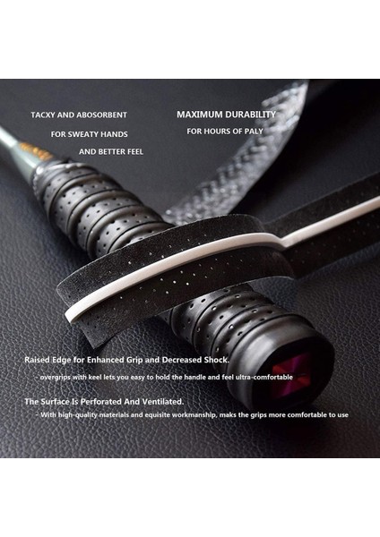 Floresan Turuncu Tarzı 2 Adet Kaymaz Spor Oltalar Üzeri Kavrama Ter Bandı Ter Bandı Tenis Raketi Bant Griffband Overgrips Sapları Badminton C6B2 (Yurt Dışından) fiyatları