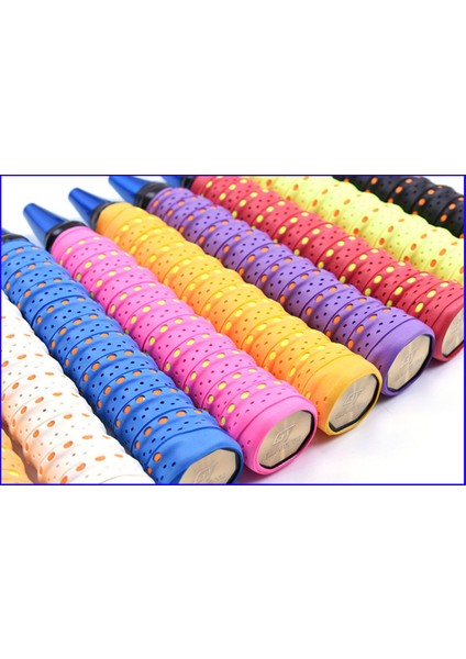 Pembe Stil Çubuk Sargıları Bisiklet Üzeri Sap Tequash Raket Badminton Ter Bandı Kavrama Bandı Kaymaz Bant Teri Emer (Yurt Dışından) modelleri