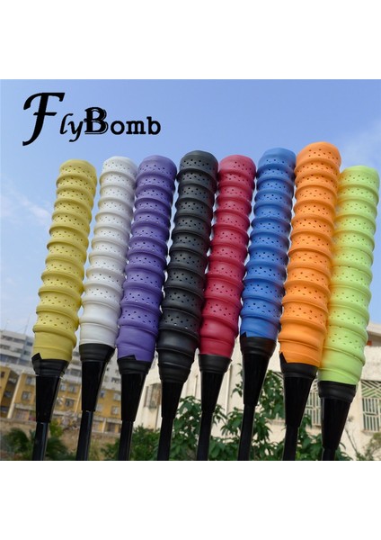 Beyaz Stil Flybomb Yüksek Li Badminton Raketleri Overgrips Tenis Raketi Sargıları Kaymaz Omurga Sapları El Tutkalı Esneklik Overgrip L349OLD (Yurt Dışından) fiyatları