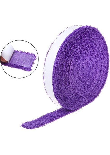 Siyah Stil 1 Makaralı 10M Havlu Tutkal Kavrama Badminton Tenis Raketi Üst Tutma Yerleri Kaymaz Ter Bandı Kavrama Bandı (Yurt Dışından) indirimleri