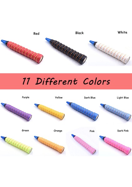 Yeşil Stil Çubuk Tequash Raket Sargıları Bisiklet Kolu Teri Emilen Badminton Ter Bandı Kavrama Bandı Kaymaz Bant (Yurt Dışından) indirimleri