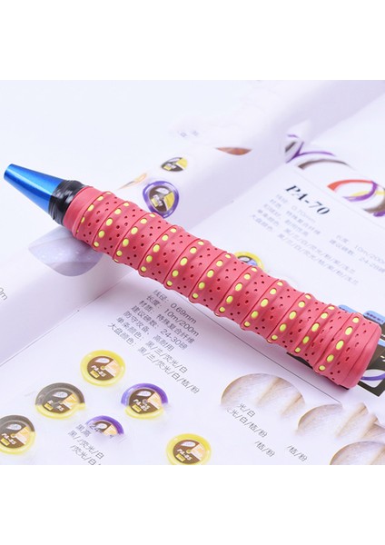 Yeşil Stil 1 Adet Tenis Badminton Raketi Kulp Kılıfı Şerit Badminton Kolu Ter Bandı Bant El Kavrama Tüp Raket Aksesuarları (Yurt Dışından) modelleri